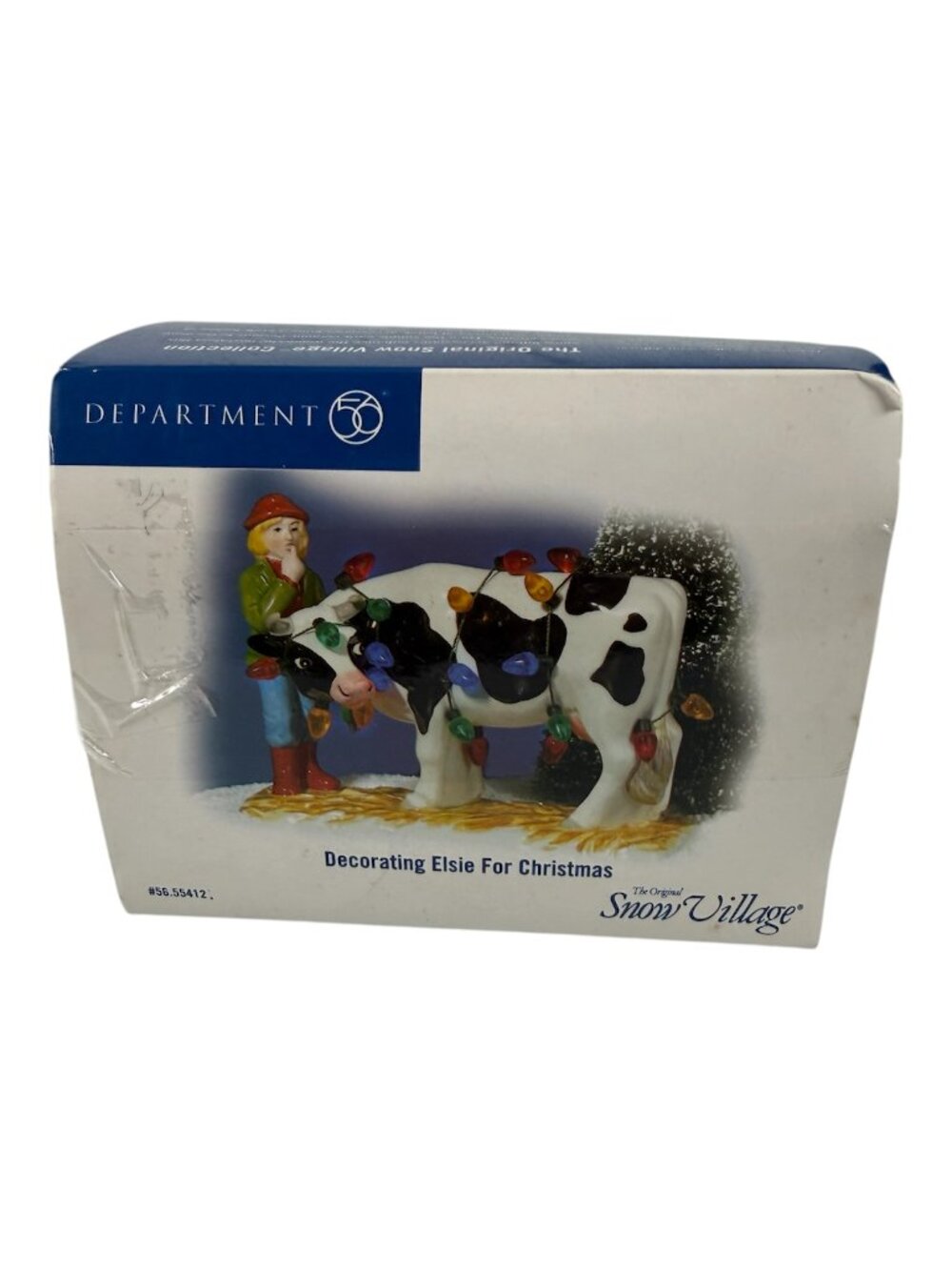 Department 56 - Original Snow Village - Decorating Elsie for Christmas (55412)